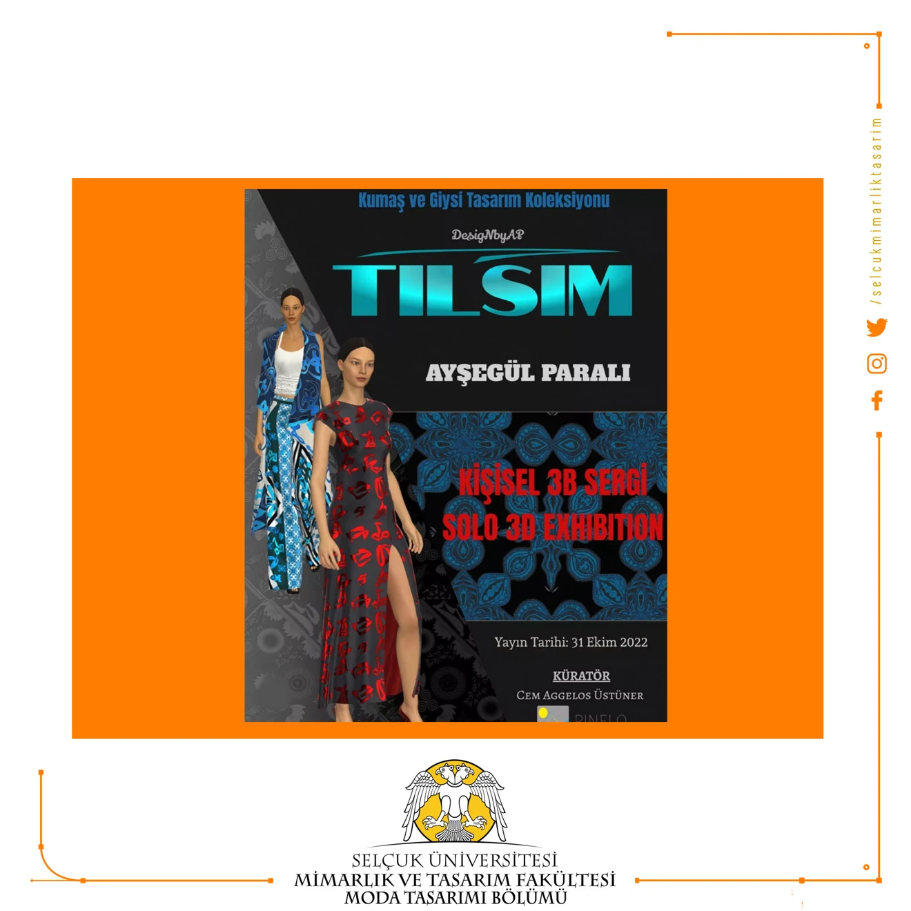 Ayşegül Paralı Kişisel Sergisi "TILSIM"